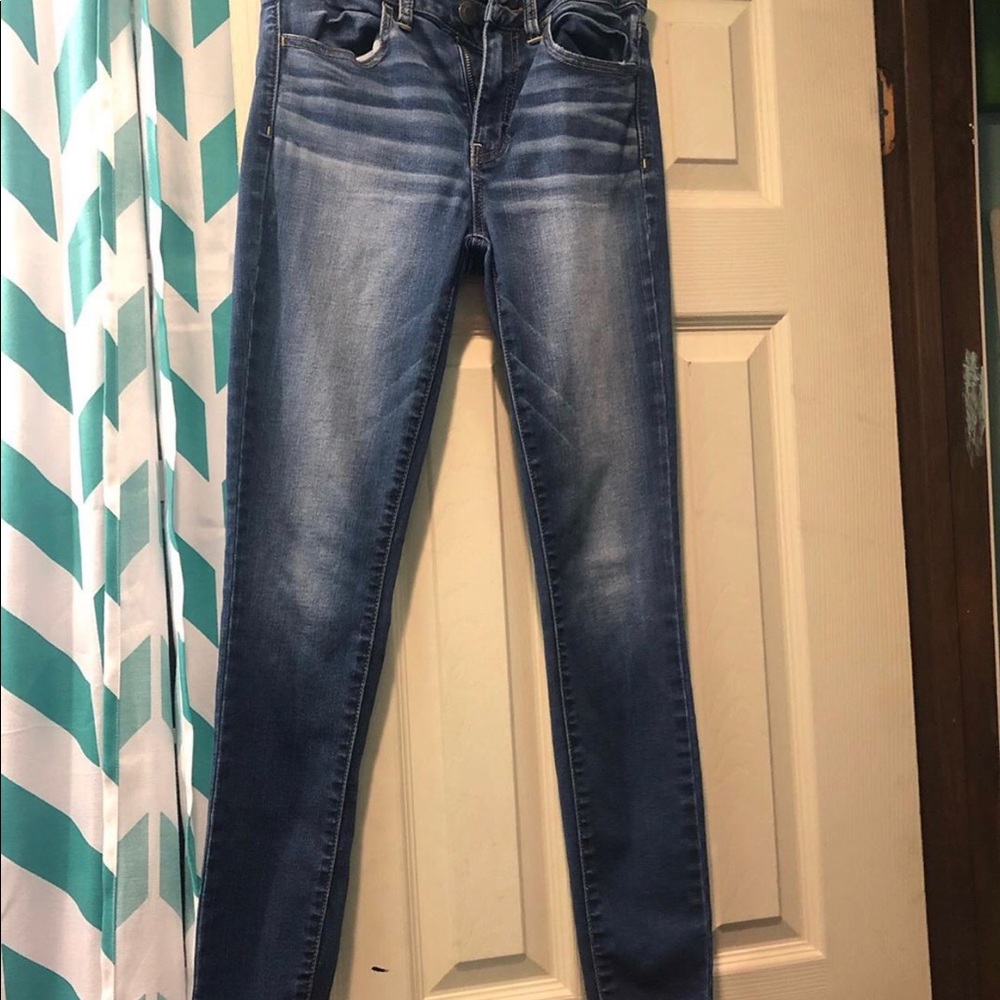 American eagle cute blue jeans